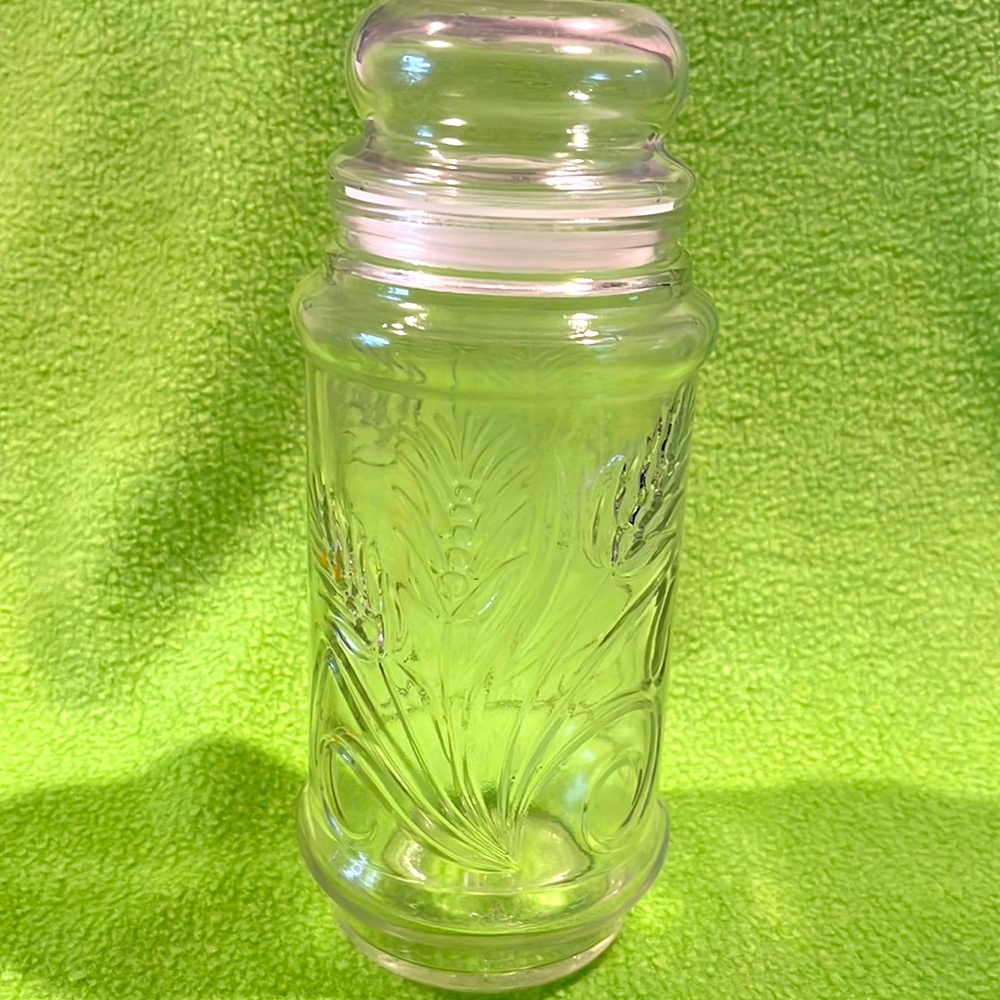 Planters Peanuts 1982 Glass Container EXC